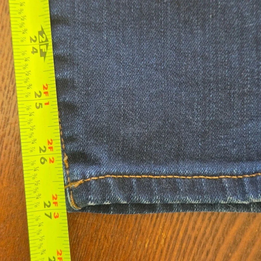 J Crew‎ Toothpick Skinny Jeans Mid Rise Stretch Denim Dark Wash Women